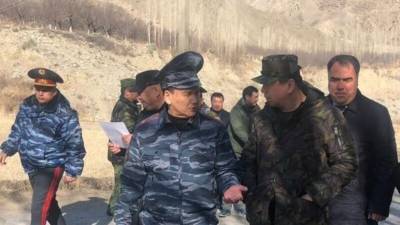На границе Кыргызстана и Таджикистана произошли столкновения