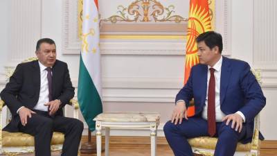 Премьеры Киргизии и Таджикистана выразили готовность разрешить конфликт на границе
