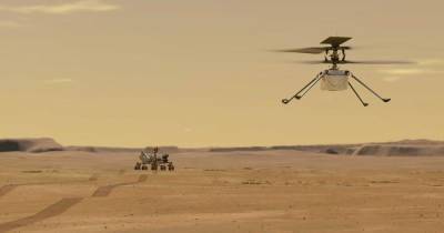 Вертолет Ingenuity провалил четвертый запуск на Марсе, - NASA (фото)