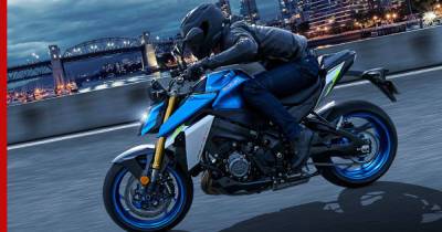 Обновленный мотоцикл Suzuki GSX-S1000 получил необычную переднюю оптику