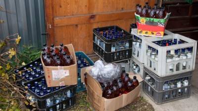 Более 2400 литров незаконного алкоголя было изъято из оборота в Приморье