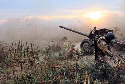 Украинская армия применила тяжёлую артиллерию в Донбассе