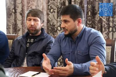 Координатор проекта «Трезвая Россия» в Дагестане Шамиль Алиев провел встречу с руководством Южно-Сухокумска