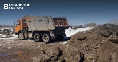 Экологи в Татарстане с поличным поймали нарушителей, складировавших грязный снег
