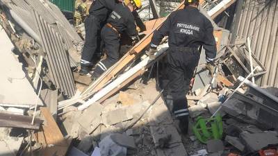 Два частных дома в Киеве оказались разрушены в результате взрыва