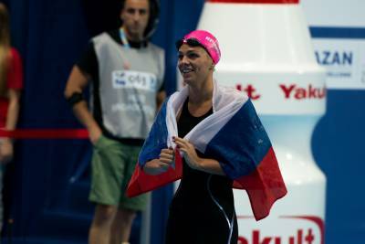 Ефимова - чемпионка России на дистанции 50 метров брассом!
