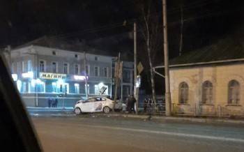Два часа назад произошло жесткое ДТП с пострадавшей на ул.Чернышевского в Вологде