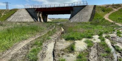 Русло реки Катерлез в Керчи практически пересохло из-за бесхозяйственности – фото, видео - ТЕЛЕГРАФ