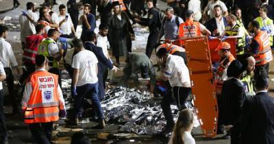 Число погибших при обрушении трибуны в Израиле выросло до 44 - ren.tv - Израиль