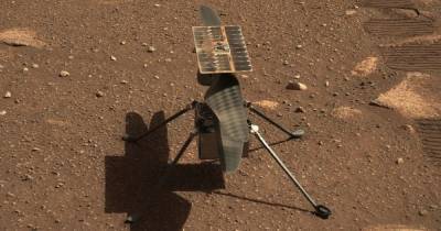 Вертолет NASA Ingenuity не смог взлететь при попытке четвертого полета на Марсе