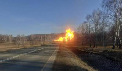 В Белорецком районе произошёл взрыв газопровода