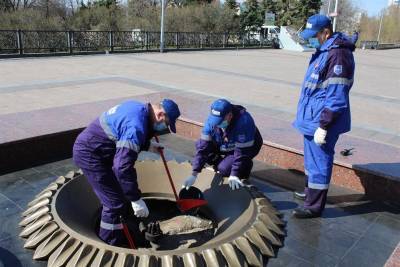 Ульяновские газовики завершили техническое обслуживание систем газоснабжения Вечных огней