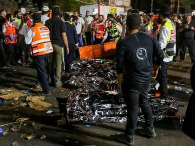 В Израиле во время религиозного празднества в давке погибли почти 40 человек (ВИДЕО)