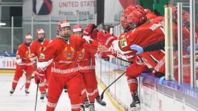 Сборная Белоруссии переиграла Латвию на юниорском чемпионате мира