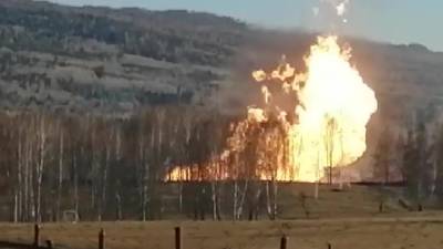 Из-за взрыва на газопроводе ограничено движение на трассе Уфа – Белорецк