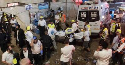 В давке на религиозном празднике в Израиле погибли 44 человека, 150 — ранены