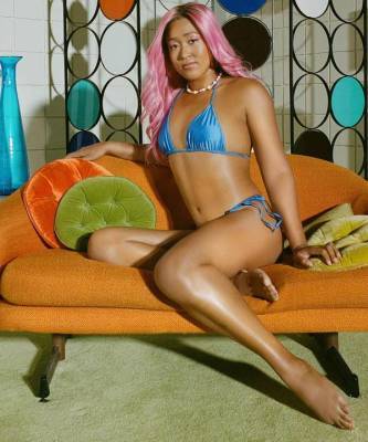 Наоми Осака - Louis Vuitton - Как легендарная теннисистка выглядит в купальнике? Наоми Осака выпустила коллекцию ярких бикини - skuke.net