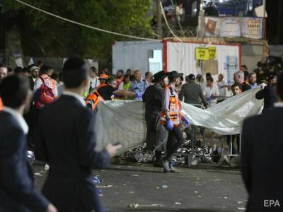 В Израиле обрушилась трибуна на религиозном празднике, погибли более 40 человек