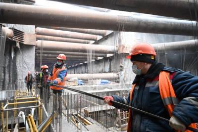 Строительство станции «Печатники» МЦД-2 завершили на 60 процентов