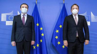 «Премьер» косовских сепаратистов клянчил у ЕС безвиз