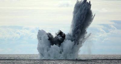 Во время учений НАТО в Балтийском море нашли 127 взрывоопасных предметов