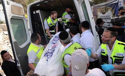 Израиль: 44 погибших, 150 раненых в результате обрушения трибуны во время еврейского религиозного праздника на горе Мерон (Al Jazeera, Катар)