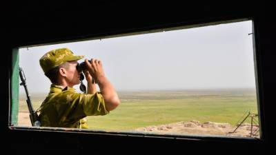 Территория Киргизии подверглась обстрелу с таджикского вертолета