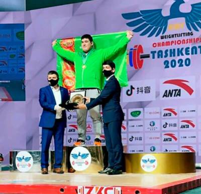 После пересмотров итогов ЧМ-2018 года еще один спортсмен из Туркменистана получил медаль