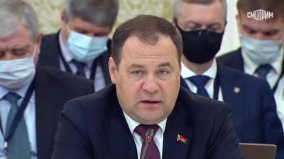 Премьер Белоруссии отметил успехи России в разработке вакцин против COVID