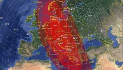 НАСА смоделировало падение астероида — удар пришёлся на Германию, Польшу и Чехию