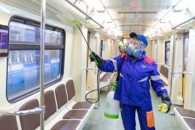 Санитарные мероприятия в метро Москвы будут проводить в течение года