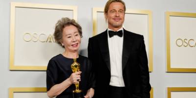 «Оскар-2021»: акторка Юн Ю Чжон розповіла про першу зустріч з Бредом Піттом