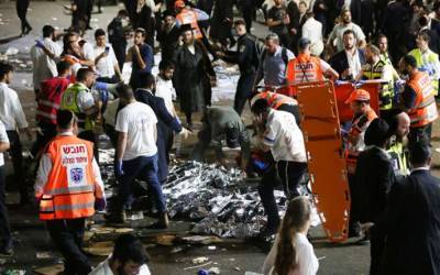 Израиль объявил траур по погибшим во время религиозного праздника