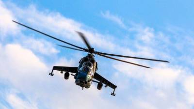 Военный вертолет залетел в Белоруссию со стороны Польши