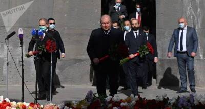 Саркисян поблагодарил армянское духовенство за вклад в признание Геноцида армян в США