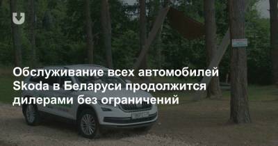 Обслуживание всех автомобилей Skoda в Беларуси продолжится дилерами без ограничений