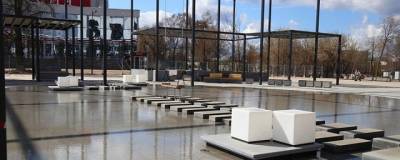 На Центральной площади Ижевска тестируют «сухой» фонтан