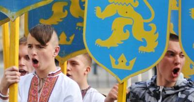 Украинский МИД осудил марш сторонников дивизии СС "Галичина"