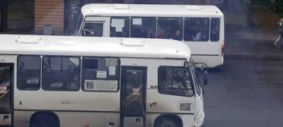 Пять городских автобусов в Петрозаводске изменят свой маршрут 1 мая