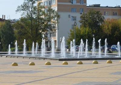 1 мая в Рязани начнется запуск фонтанов