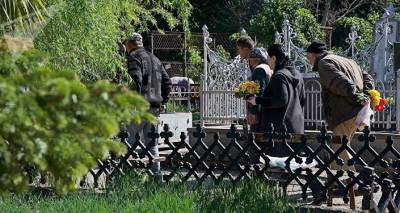 Кладбища в Грузии будут закрыты для посещения на три дня