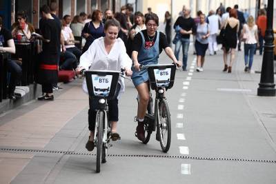 Бесплатное время велопроката в Москве увеличат до одного часа 1 и 9 мая
