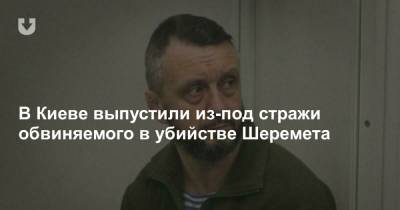 В Киеве выпустили из-под стражи обвиняемого в убийстве Шеремета