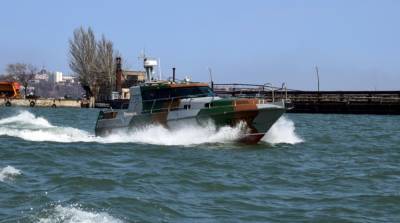 Катера Морской охраны Украины спущены на воду
