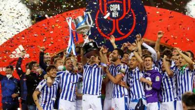 "Реал Сосьедад" стал обладателем Кубка Испании по футболу
