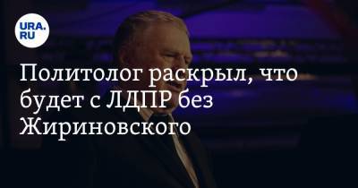 Политолог раскрыл, что будет с ЛДПР без Жириновского
