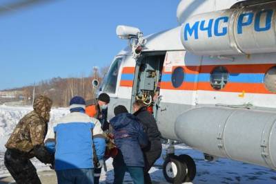 В Хабкрае выполнен срочный санитарный рейс вертолетом МИ-8 МЧС