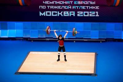 Спортсменка из Ульяновской области принесла России первую медаль чемпионата Европы по тяжелой атлетике