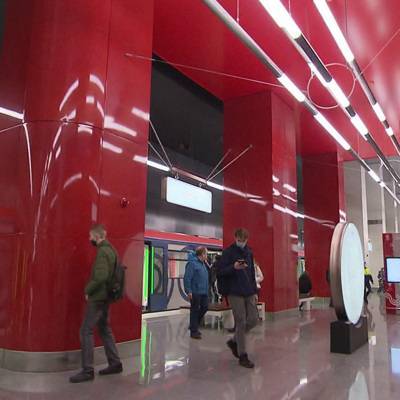 На западе Москвы открылись две новые станции метро: «Мнёвники» и «Народное ополчение»