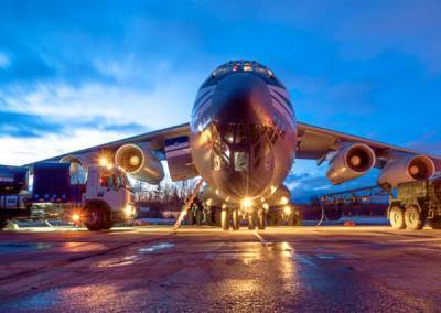 В Тверской области прошли ночные полеты военно-транспортной авиации